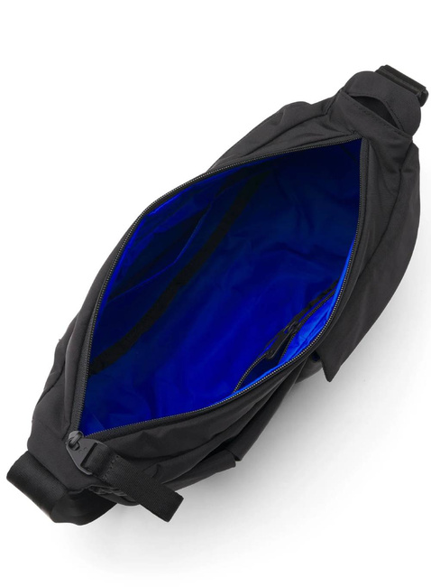 Torba na ramię Pinqponq Krumm Medium - crinkle black