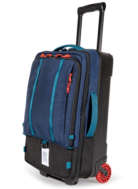 Torba / plecak na kółkach Topo Designs Global Travel Bag Roller - navy / sahara