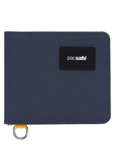 Portfel antykradzieżowy Pacsafe RFIDsafe Bifold Wallet - coastal blue