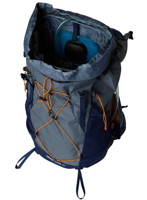 Plecak trekkingowy The North Face Trail Lite 36 - granite grey / summit navy / dust orange