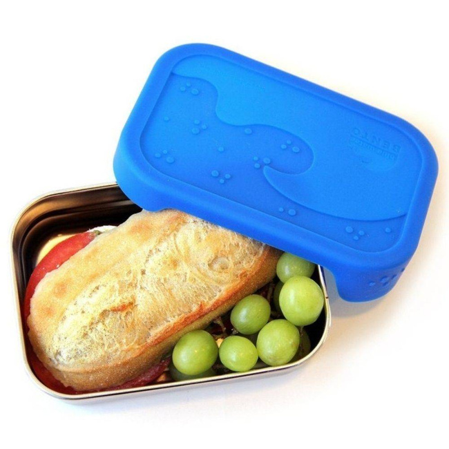 Wielorazowy pojemnik / lunchbox Splash Box 700 ml ECOlunchbox - blue