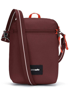 Torba antykradzieżowa Pacsafe GO Festival Crossbody - garnet red