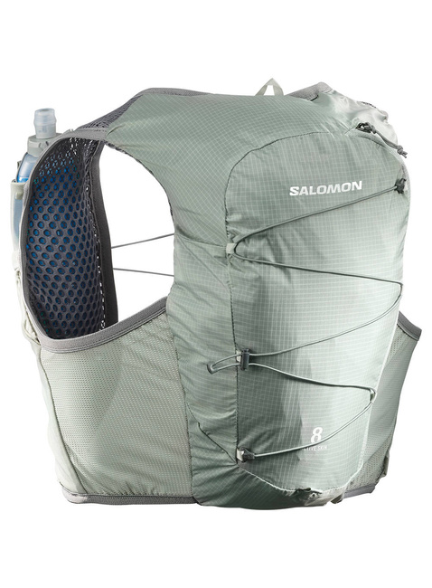 Kamizelka z bidonami unisex Salomon Active Skin 8 - wrought iron / sedona sage