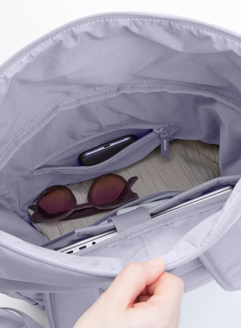 Plecak miejski GOT BAG Rolltop Easy Monochrome - purple coral