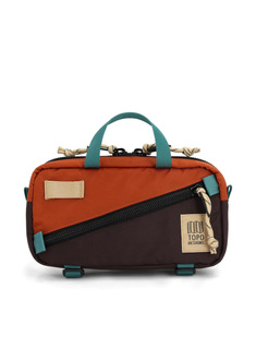 Torba biodrowa Topo Designs Mini Quick Pack - clay / chocolate