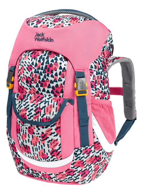 Plecak turystyczny Jack Wolfskin Kids Explorer 16 - pink all over