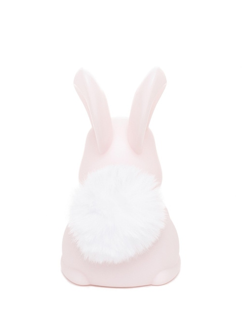Mini lampka nocna na baterie Dhink Króliczek z puszystym ogonkiem
