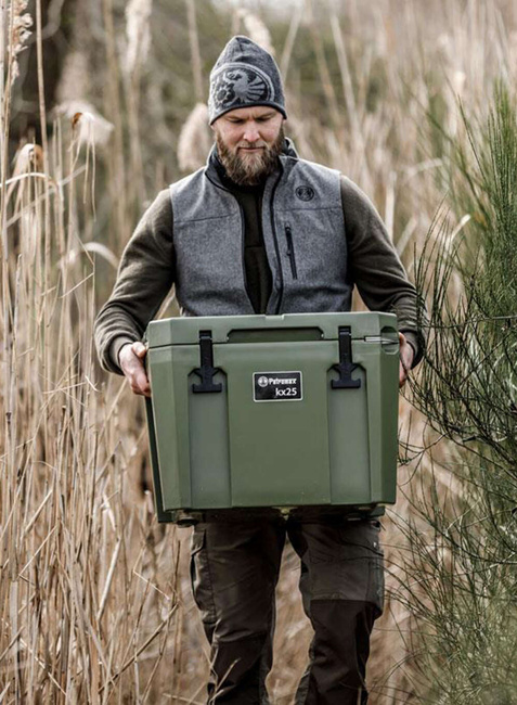 Pasywna lodówka turystyczna Petromax Cool Box 25 l - olive