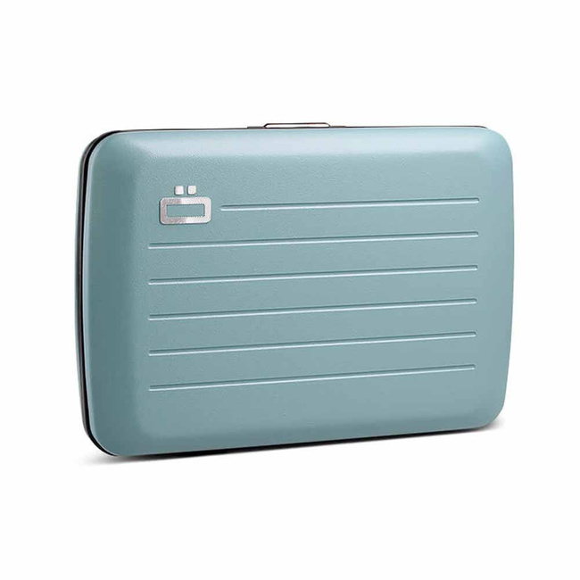 Portfel aluminiowy Ogon Design Stockholm V2 matt paint - arctic blue
