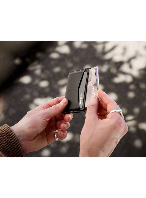 Skórzany kartownik portfel na karty Bellroy Card Slip - black