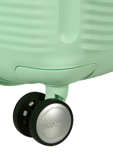 Walizka duża American Tourister SoundBox EXP - pastel green