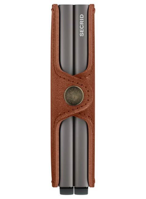 Portfel kieszonkowy RFID Secrid Twinwallet Texano - saddle
