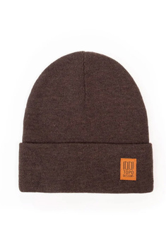 Czapka zimowa Topo Designs Work Cap - chocolate