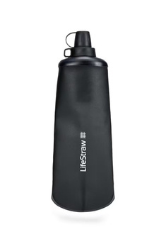 Butelka z filtrem LifeStraw Peak 1 l - dark mountain grey