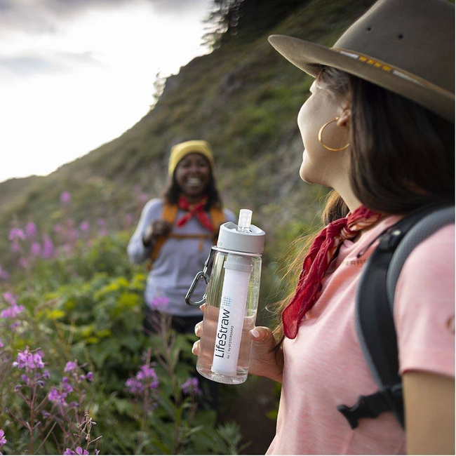  LifeStraw Go butelka z filtrem 0,65 l - dark grey