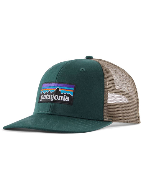 Czapka z daszkiem Patagonia P-6 Logo Trucker Hat - cascade green