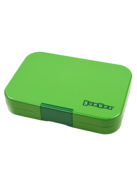 Lunchbox pojemnik na śniadanie XL Yumbox Tapas 4 - jurassic green / shark