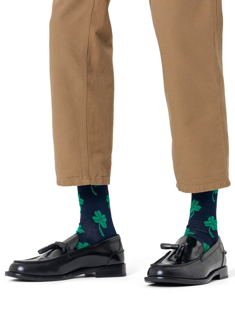 Skarpety unisex Happy Socks - navy / big luck