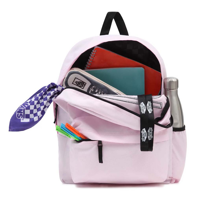 Plecak młodzieżowy Vans Realm Flying V - cradle pink