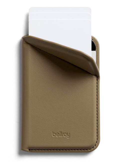 Skórzany portfel na karty Bellroy Mag Wallet - khaki