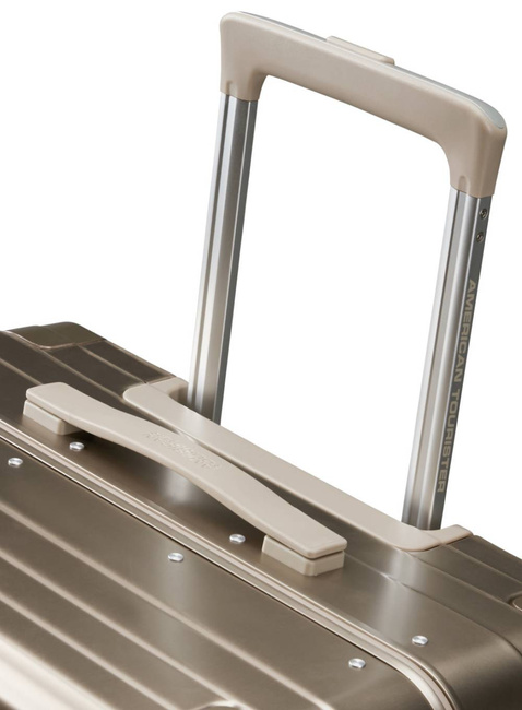 Walizka mała American Tourister Soundbox Alu - bronze