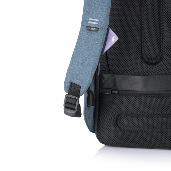 Mały plecak antykradzieżowy XD Design Bobby Hero Small - light blue