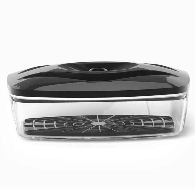 Zestaw 4 pojemników próżniowych na żywność Dafi SeeYoo - grafitowy