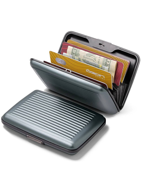 Portfel aluminiowy Ogon Design Stockholm V3 - platinium