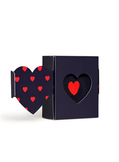 Skarpety Happy Socks 1-Pack Gift Set - heart / navy