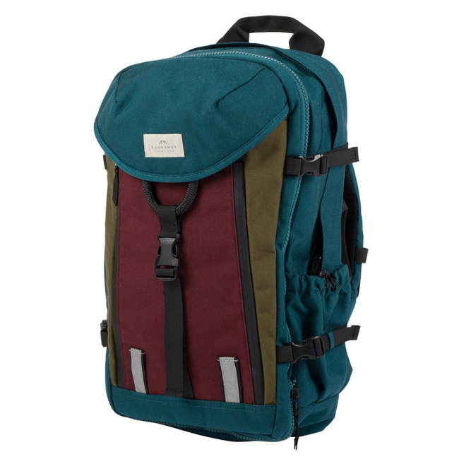 Plecak podróżny Traveler Doughnut 36 l - denim / wine