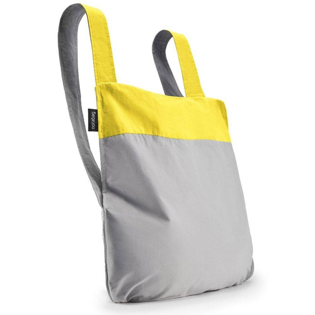 Plecak / torba codzienna Notabag - yellow / grey