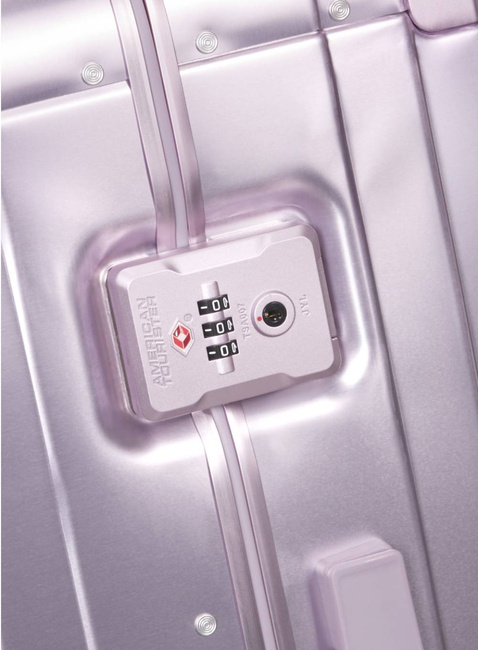 Walizka średnia American Tourister Soundbox Alu - stormy lilac