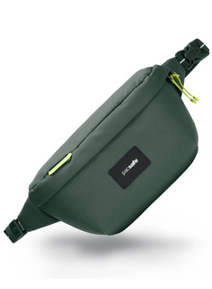 Torba biodrowa antykradzieżowa Pacsafe Go Sling - spruce green