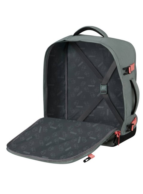 Plecak podręczny American Tourister Take2Cabin MS do Wizz Air - sage / coral
