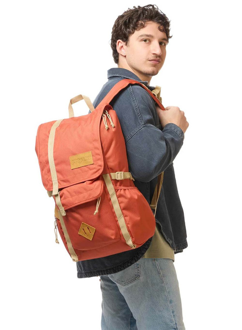 Plecak na laptopa szkolny JanSport Hatchet - dune red