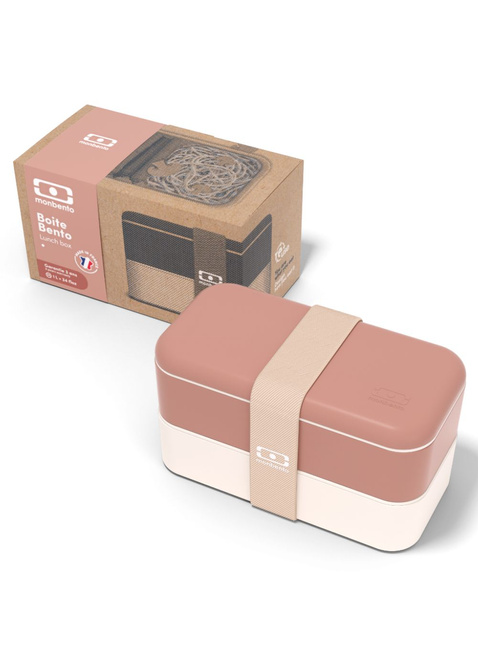 Pudełko na lunch Monbento MB Original The Bento Box - pink moka
