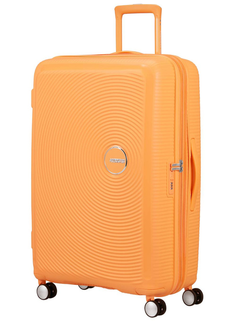 Walizka duża American Tourister SoundBox EXP - papaya pop