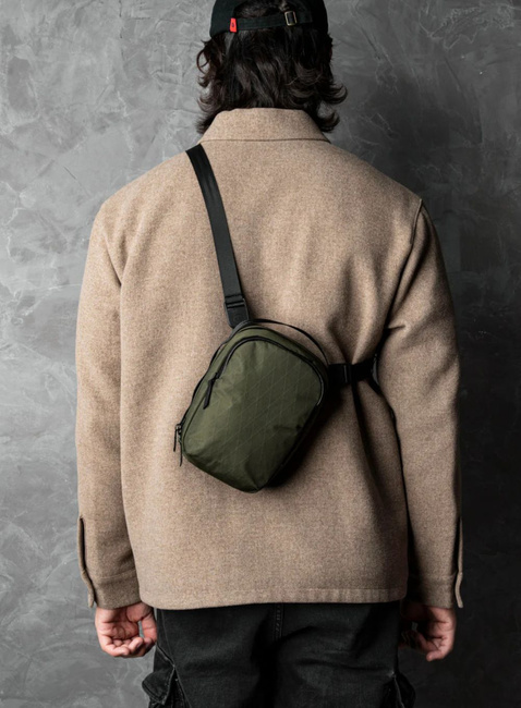 Torba crossbody Alpaka Metro Sling V2 X-Pac® - olive green