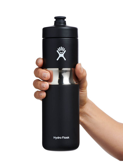 Butelka termiczna Hydro Flask Wide Mouth Insulated Sport Bottle 591 ml - black