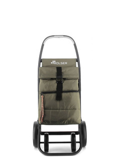 Wózek na zakupy Rolser Clec M Termo Polar 8 Plus Grey - khaki