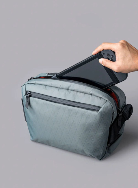 Torba na ramię crossbody Alpaka Go Sling X-Pac® - slate grey