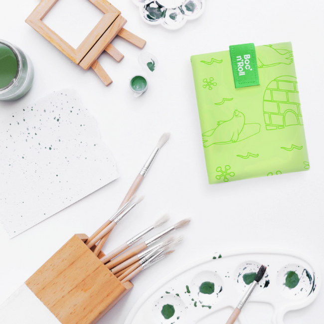 Uniwersalna owijka do żywności Boc'n'Roll Paint - polar