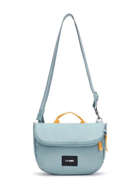 Torba antykradzieżowa z klapą Pacsafe GO Saddle Crossbody - fresh mint