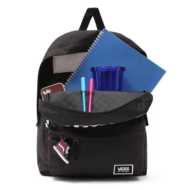 Plecak szkolny Vans Realm - glitter check