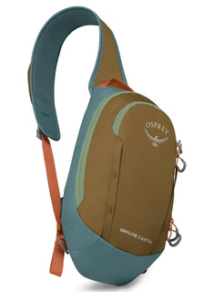 Plecak na jedno ramię Osprey Daylite Sling Earth - histosol brown / cascade blue