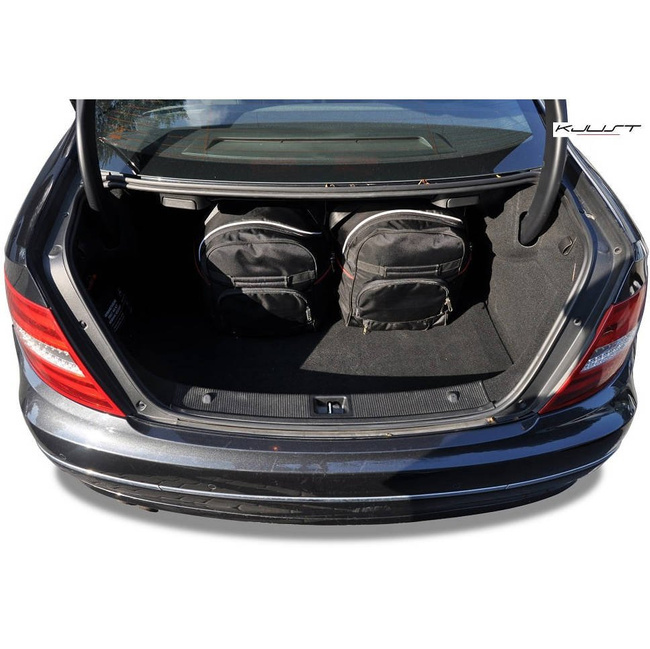 MERCEDES-BENZ C COUPE 2011-2014 TORBY DO BAGAŻNIKA 4 SZT