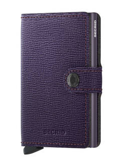 Kompaktowy portfel z RFID Secrid Miniwallet Crisple - purple