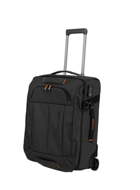 Średnia torba podróżna Travelite Briize Roller Travelling Bag S - black