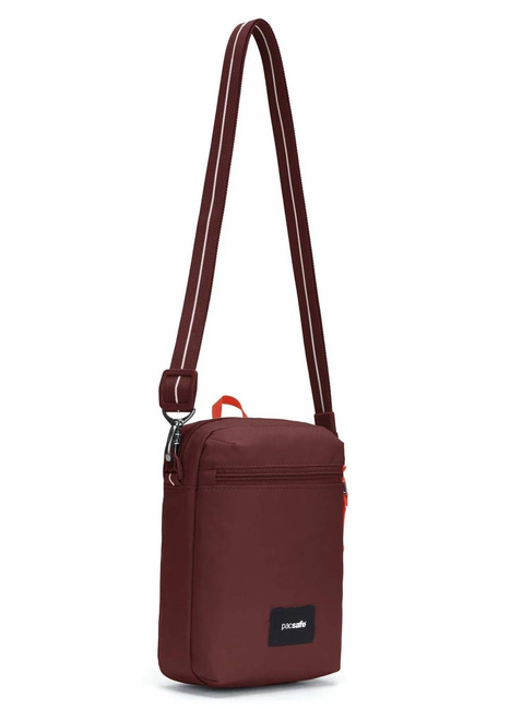 Torba antykradzieżowa Pacsafe GO Festival Crossbody - garnet red