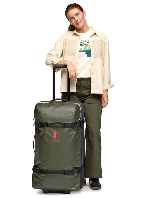Duża torba podróżna na kółkach Cotopaxi Allpa Roller Bag 100 l - woods